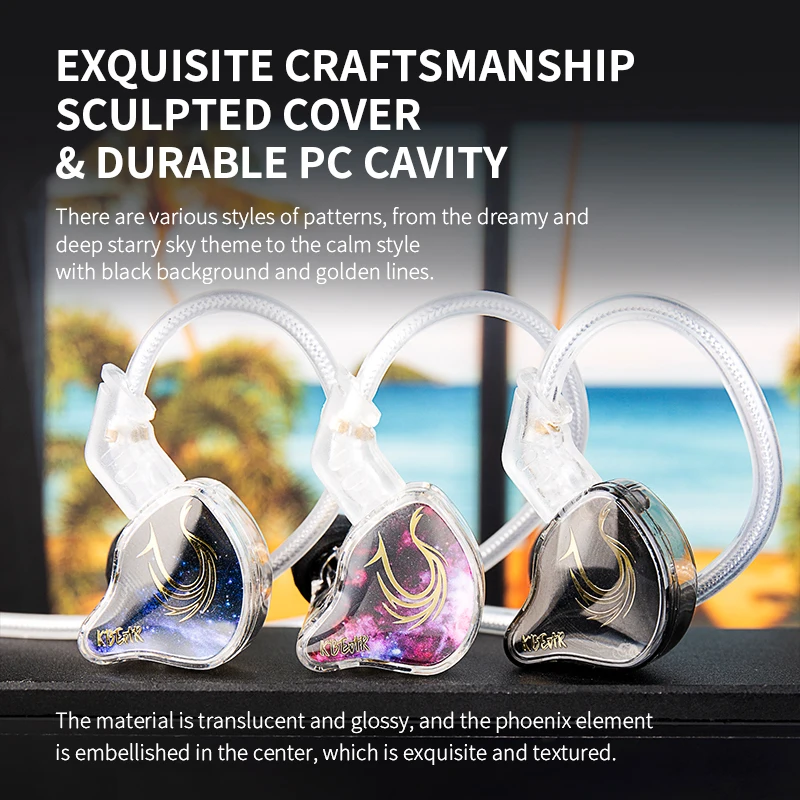 KBEAR In Ear Earphones Phoenix - огляд і ціна Noise Cancelling Headphone