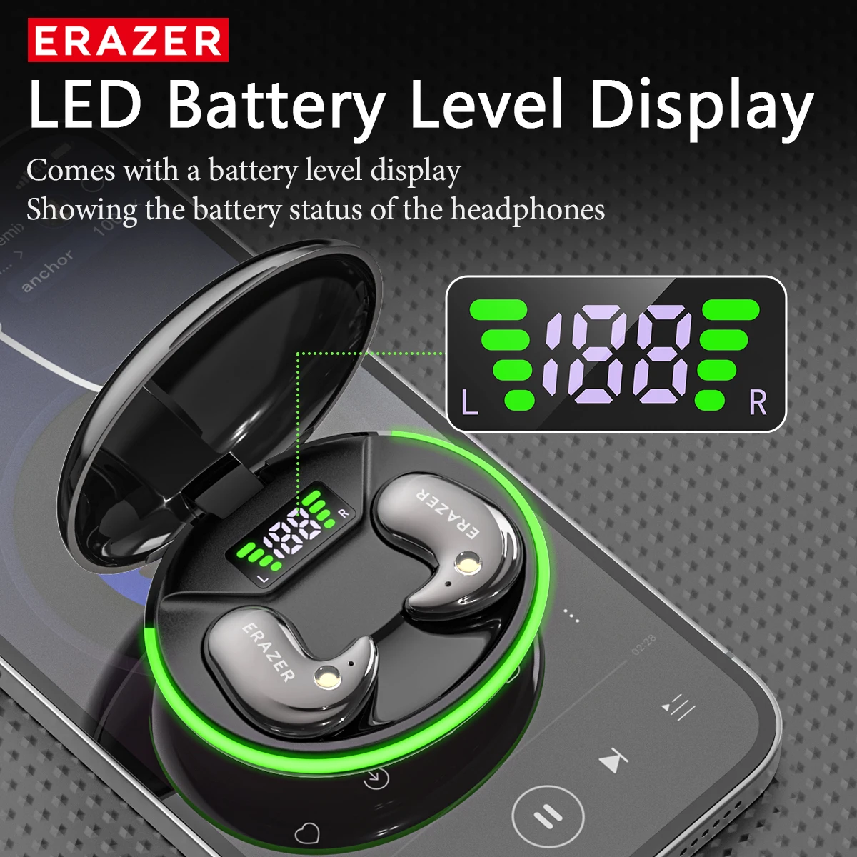 EARZER XF58 In-Ear Bluetooth H - огляд і ціна Noise Cancelling Headphone